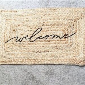 Accompany Welcome Jute Mat